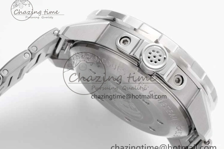 MIROTIME 0105 Aquatimer Chrono SS V6SF 1:1 Best Edition Blue Dial on SS Bracelet A Modern 7032